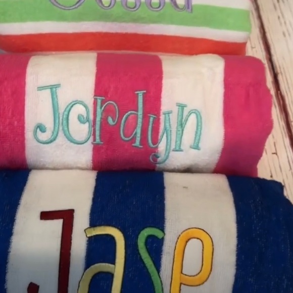 🆕🏖Made to Order/Personalized Beach Pool Towel⛱ - Picture 3 of 13